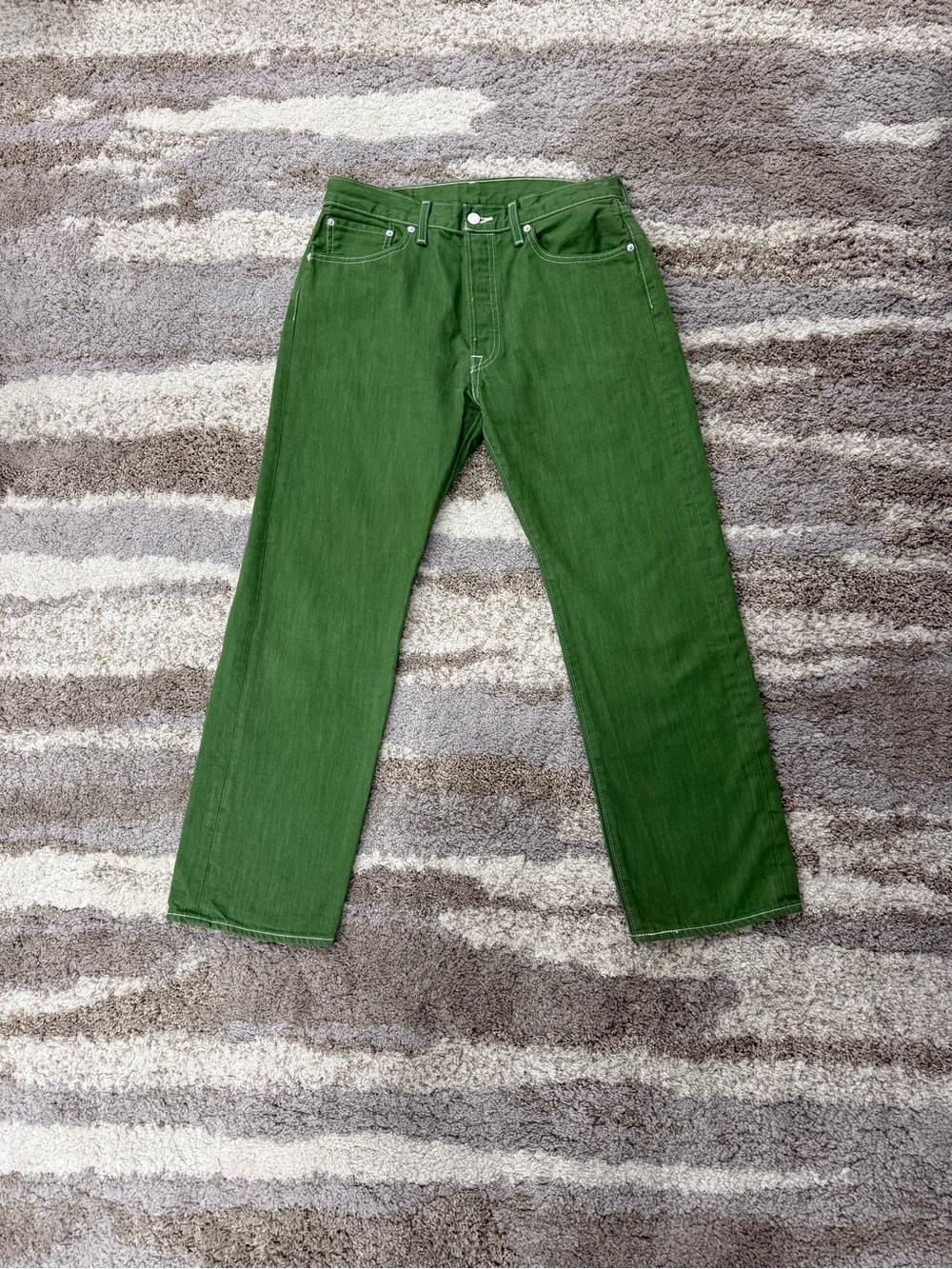 Levi's Green Straight Leg Women's Jeans